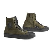 Falco Lennox Motorcycle Leather Boots - Green Army