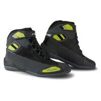Falco Men's Jackal 2 Waterproof Motorcycle Boots - Black/Fluo