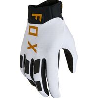 Fox Racing Flexair Motorcycle Glove - White/Black