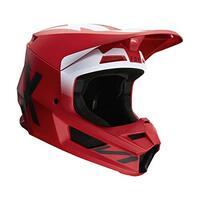 New Fox V1 Werd Motorcycle Helmet Ece Flame Red