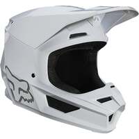 Fox Racing V1 Plaic ECE Motorcycle Helmet  - White