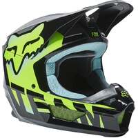 Fox Racing V1 Trice ECE Motorcycle Helmet  - Teal