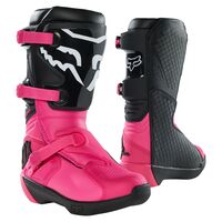 Fox Racing Youth Comp Off Road Motorcycle Boot Black Pink