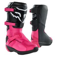 Fox Racing Womens Comp Motorcycle Boots - Black/Pink