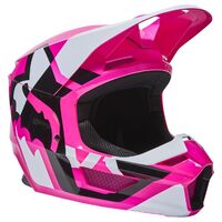 Fox Youth V1 Lux Off Road Motorcycle Helmet Ece Pink