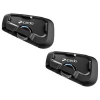 Cardo Spirit HD Motorcycle Bluetooth Communication Headset - Black, Single  Pack