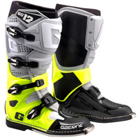 New Gaerne SG-12 Motocross Boots - Grey/Yellow/Black 