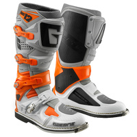 Gaerne SG-12 Motorcycle Boots - Orange/Grey/White