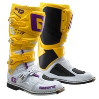 Gaerne SG-12 Limited Motorcycle Boots - White/Gold/Purple