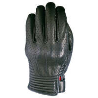 Five Dakota Air Leather Motorcycle Gloves 3X-Large  - Black 