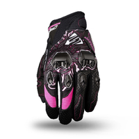 Five Women's Stunt Evo Motorcycle Gloves - Black/Pink
