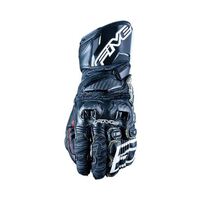 Five RFX Race Motorcycle Gloves Large - Black