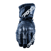 Five RFX Waterproof Motorcycle Leather Gloves - Black