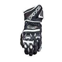 Five RFX-3 Motorcycle Leather Gloves - Black