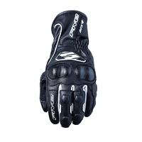 Five Lady RFX-4 Motorcycle Leather Gloves - Black/White