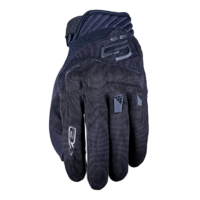 Five RS-3 Evo Motorcycle Leather Gloves - Black