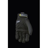 Five Rs WP Roof Motorcycle Glove Black /Fluro