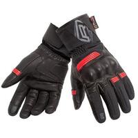 Rjays Tourer Motorcycle Glove  Black/Red 