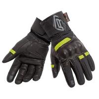 Rjays Tourer Motorcycle Glove  Black/Yellow 