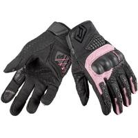 Rjays Ladies Swift Motorcycle Gloves - Black/Pink