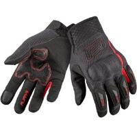 Rjays Flow Motorcycle Gloves - Black/Red