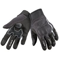 Rjays Flow Motorcycle Gloves - Black/White
