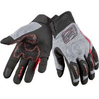 Rjays Flow Motorcycle Gloves - Grey/Black