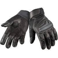 Rjays Radar Motorcycle Gloves - Black/Black