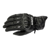 New Rjays Bandit Mens Leather Gloves -Black