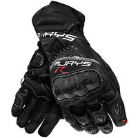 Rjays Long Cobra 2 Carbon Mens Leather Gloves - Black 2X-Large