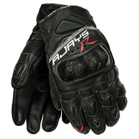 New Rjays Short Cobra 2 Carbon Leather Gloves - Black