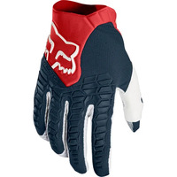 Fox Pawtector 2018 Motorcycle Glove Navy Red
