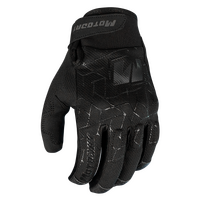 Motodry Atlas Vented Motorcycle Gloves - Black