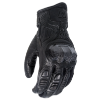 Motodry Men's RC-1 Lea Motorcycle Gloves - Black