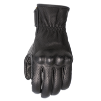 Motodry Men's Tourer Air Motorcycle Leather Gloves - Black
