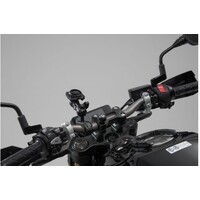 SW-Motech GPS / Phone Mount Kit Universal With T-Lock For Royal Enfield