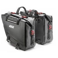 Givi Waterproof Motorcycle Panniers Bags - 15+15L 