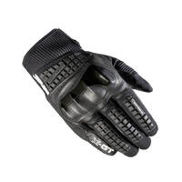 Spidi Men's X-GT Lea Vent Motorcycle Gloves - Black