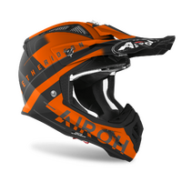 Airoh Aviator Ace Amaze Motorcycle Helmet Matte Orange Small