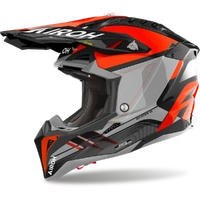 Airoh Aviator 3 Saber Orange Motorcycle Helmet