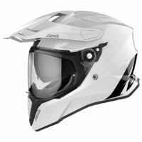 Airoh Commander Motorcyle Helmet White Gloss L (Cm14)