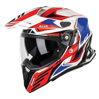 Airoh Commander Carbon Motorcycle Helmet - Red Gloss