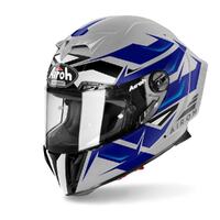 Airoh GP550 S Wander Motorcycle Helmet Blue Gloss Small