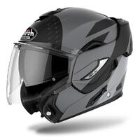 Airoh Rev 19 (Flip) Leaden Motorcycle Helmet Matte Anthracite Small