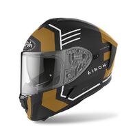 Airoh Spark Thrill Motorcycle Helmet Matte Gold Small
