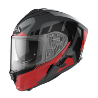 Airoh Spark Rise Motorcycle Helmet - Red Gloss
