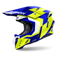 Airoh Twist 3.0 Dizzy Blue/Yellow Gloss