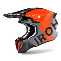 Airoh Twist 2.0 Bit Motorcycle Helmet - Orange Matte