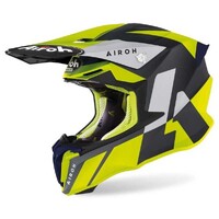 Airoh Twist 2.0 Lift Motorcycle Helmet - Yellow Matte