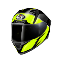 New Airoh Valor Eclipse Yellow Lightweight Helmet- XL